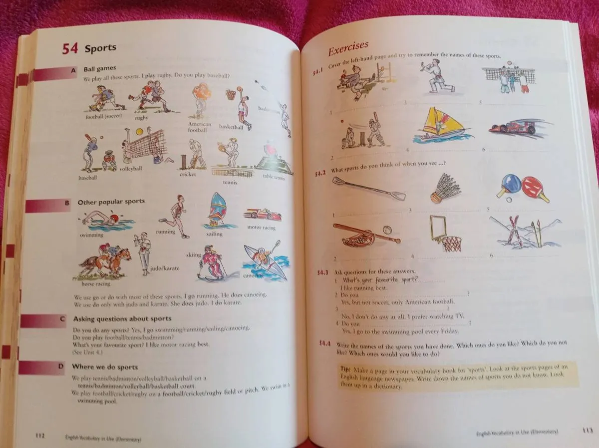 English Vocab Book - 4th-5th class -Primary School - Image 4