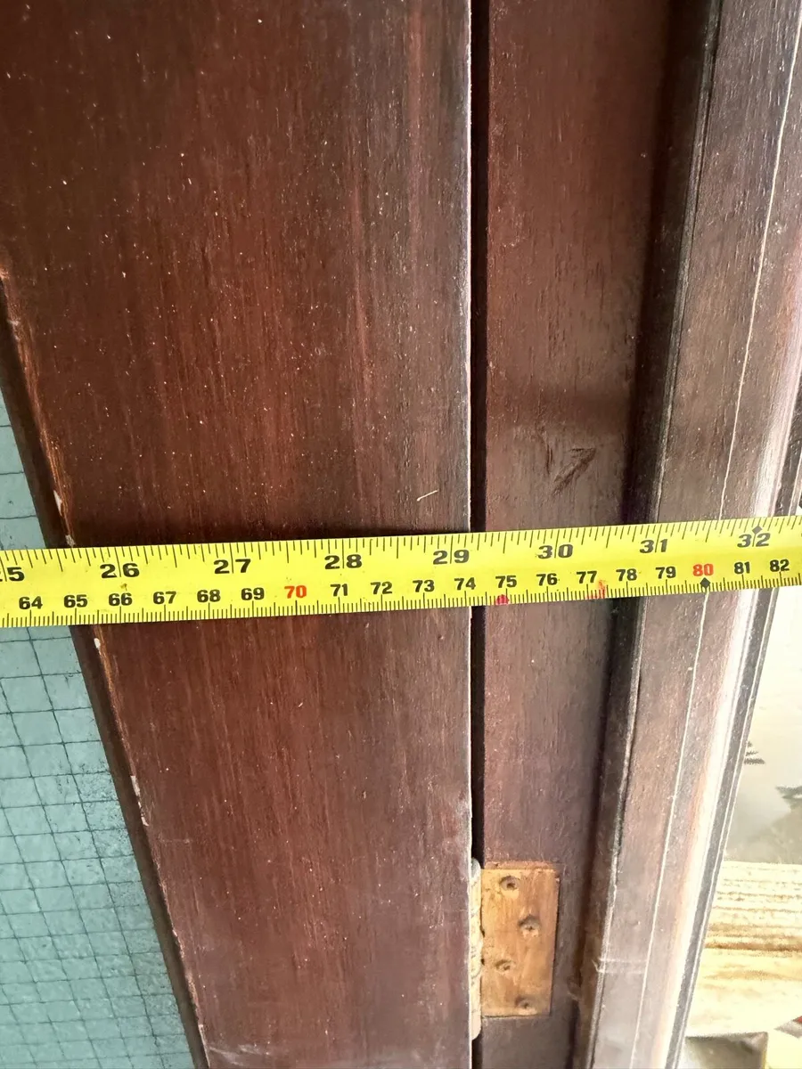 Timber door and glass door - Image 3