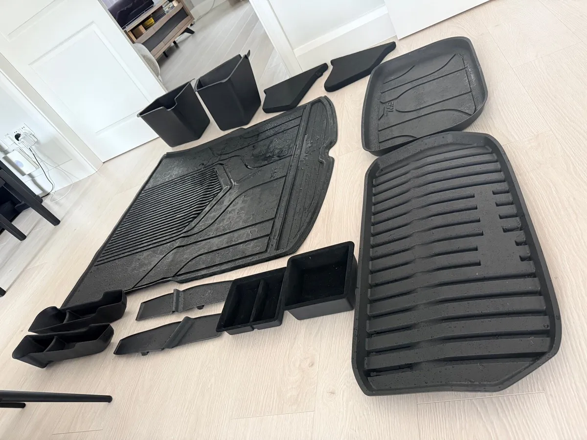 Tesla Model Y boot liner, interior full set - Image 2