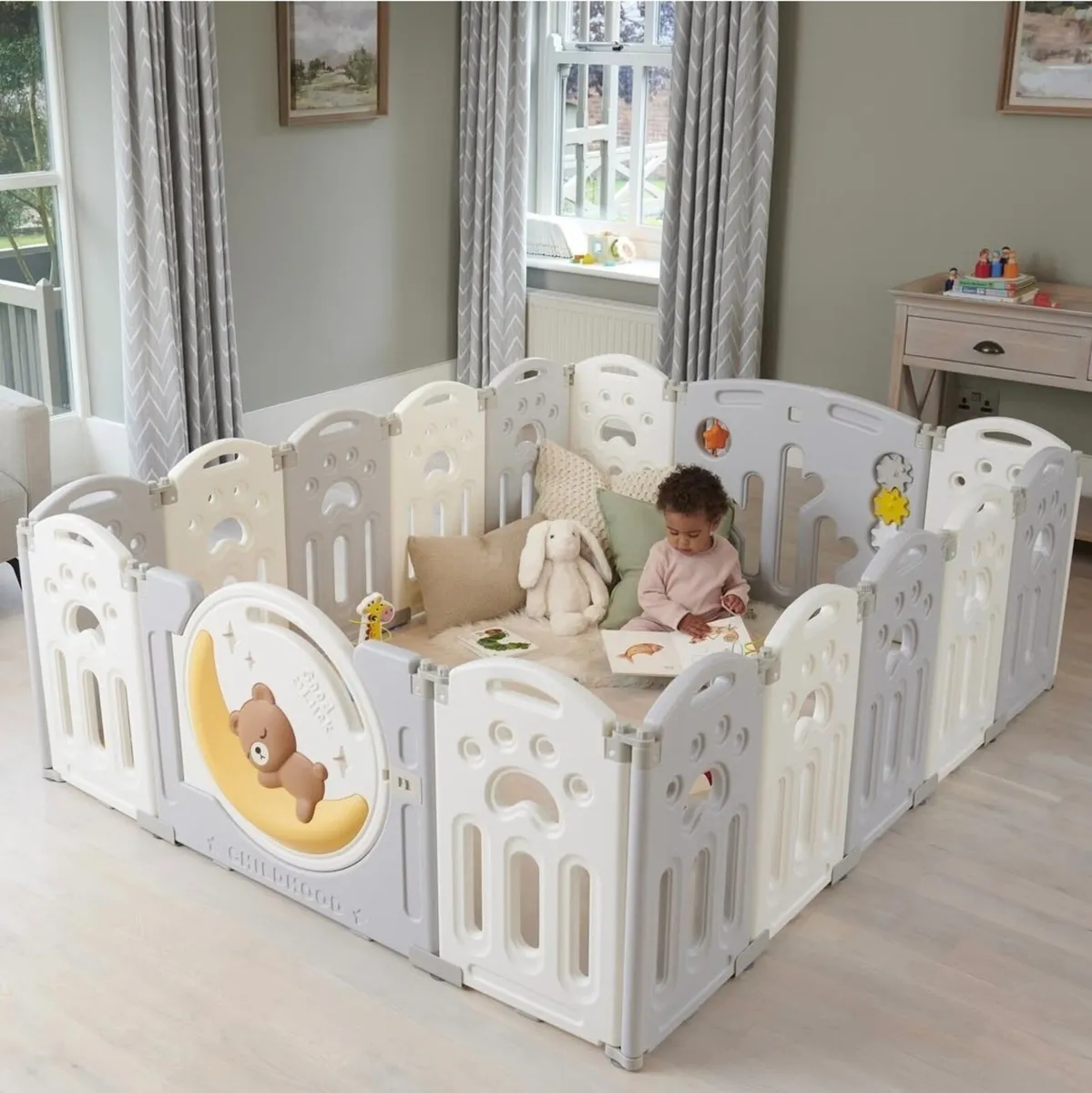 BeZou Sleepy Bear Activity Playpen – Excellent Con