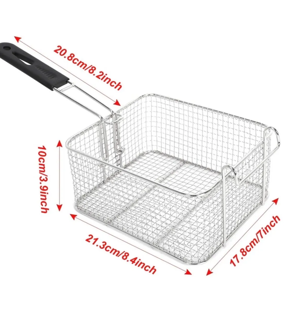 NEW 500w 20L Dual Tank Electric Deep Fat Fryer - Image 3