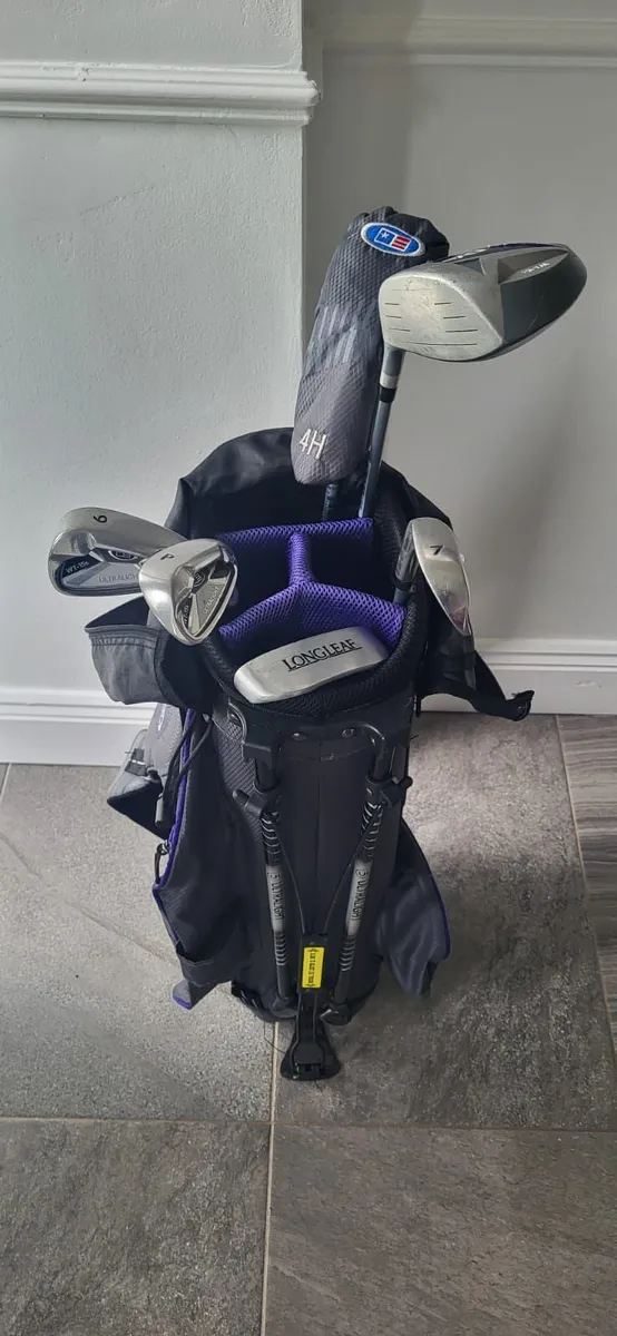 US Kids Golf Clubs and Bags - Image 3