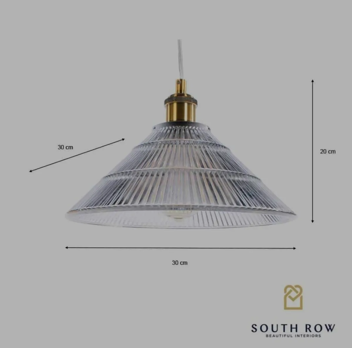 South Roe Enzo Pendant light - Image 1