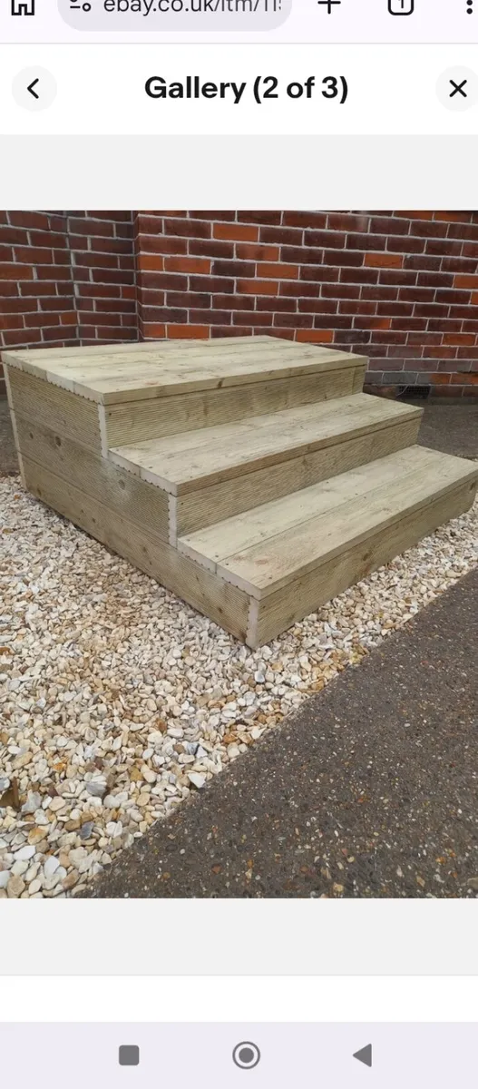 Mobile home steps - Image 1