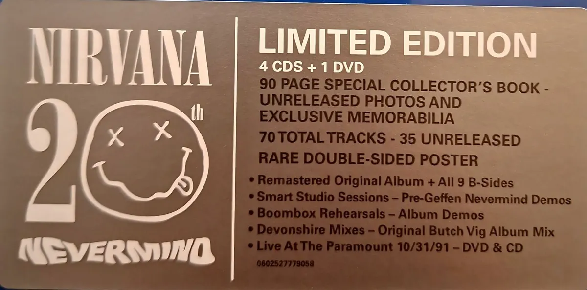 NIRVANA - NEVERMIND - SUPER DELUXE EDITION CD - Image 3