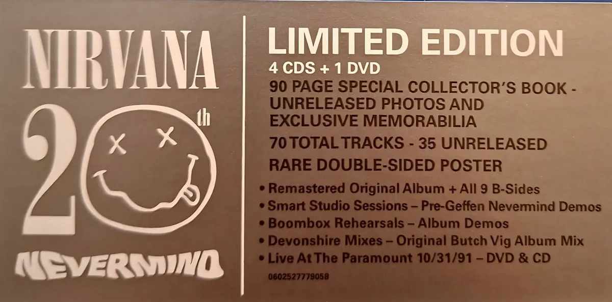 NIRVANA - NEVERMIND - SUPER DELUXE EDITION CD - Image 4
