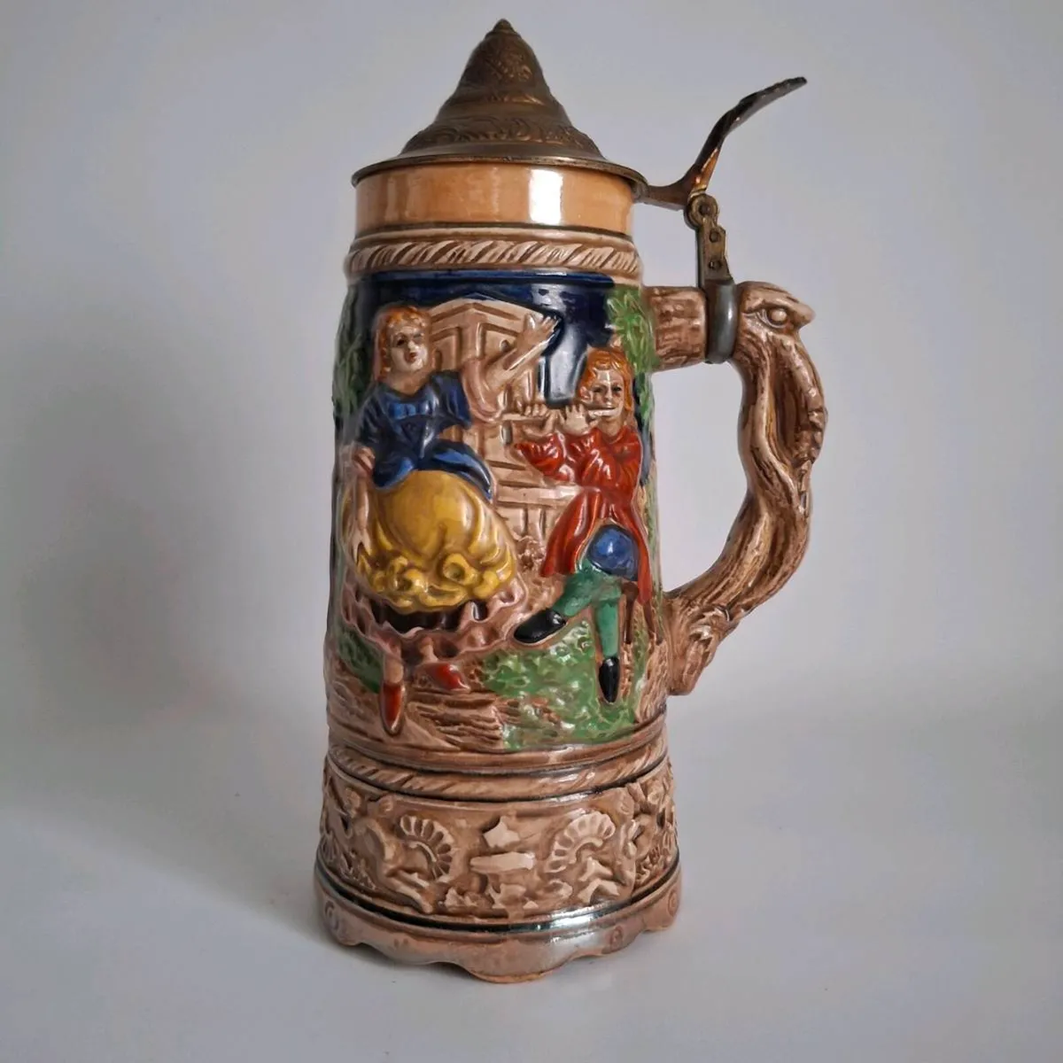Vintage Mid Century Musical Beer Stein - Image 1