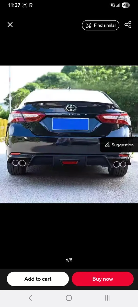Camry rear diffuser - Image 3