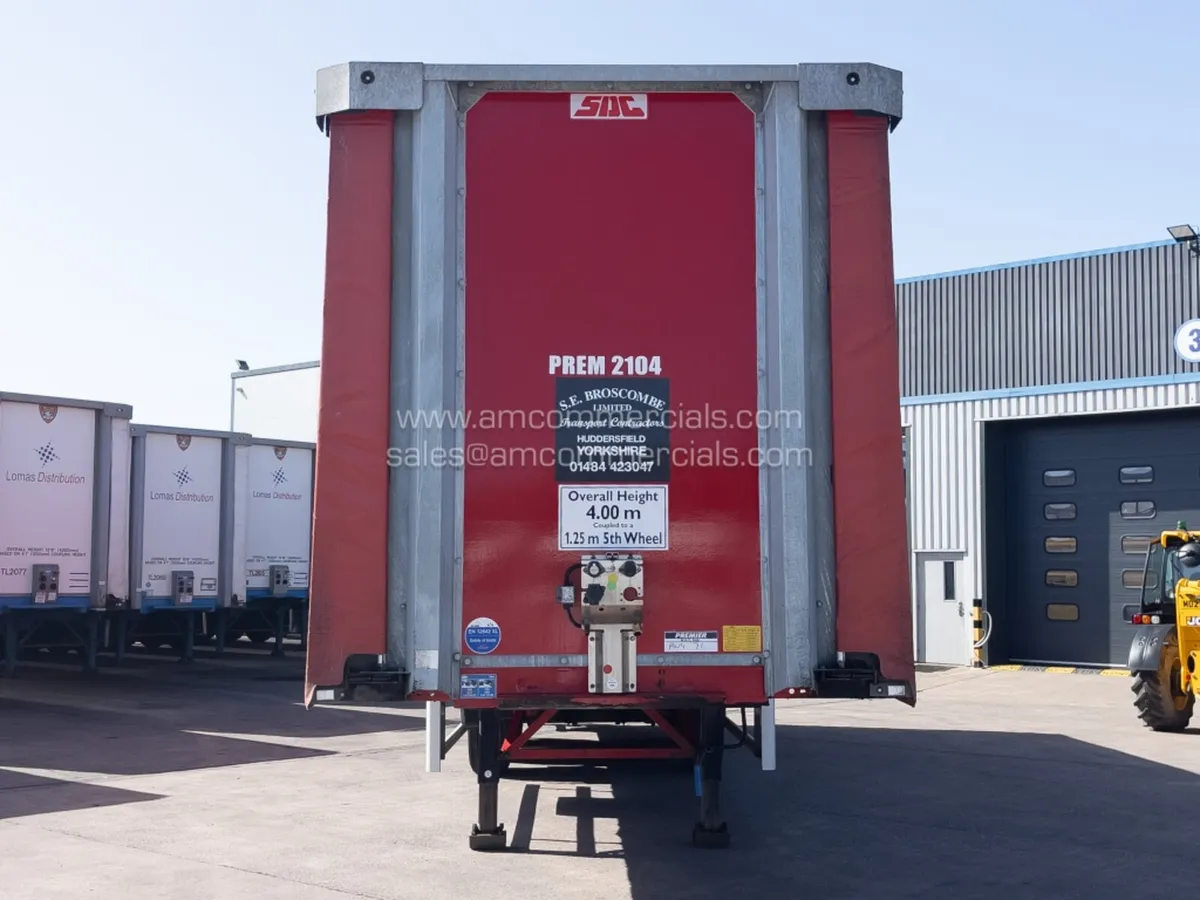 2021 SDC 4000MM CURTAIN SIDE TRI AXLE TRAILER - Image 2