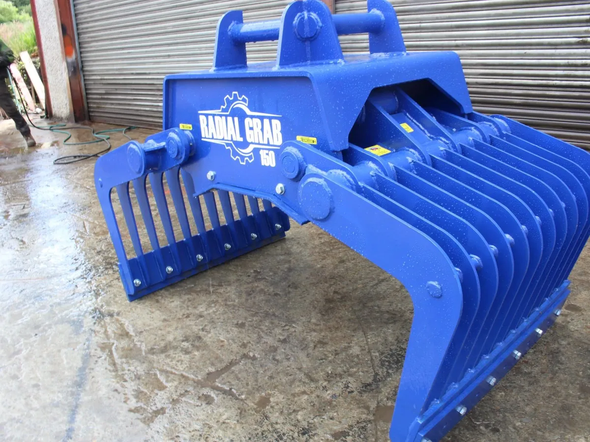 Radial Grab 150, Demolition, Sorting Grab - Image 3