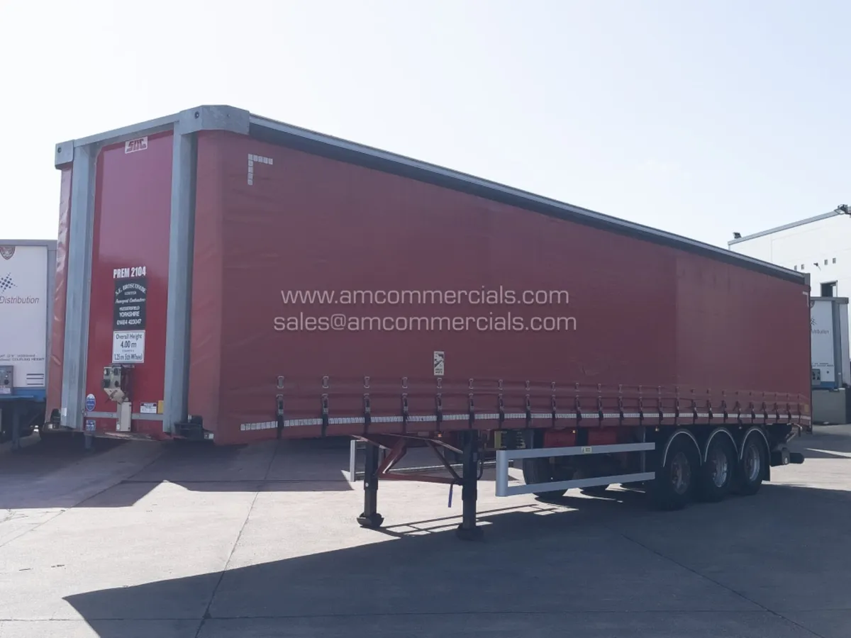 2021 SDC 4000MM CURTAIN SIDE TRI AXLE TRAILER - Image 3