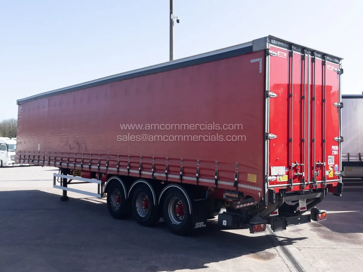 2021 SDC 4000MM CURTAIN SIDE TRI AXLE TRAILER - Image 4