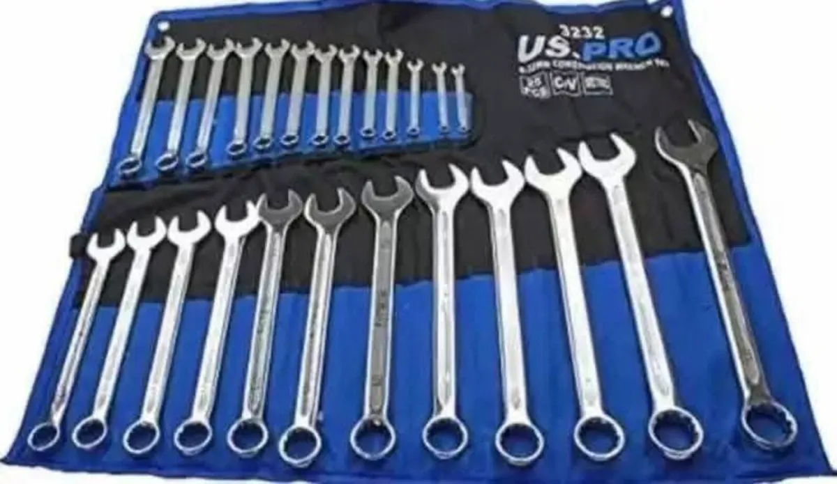 BRAND NEW 25 PCS METRIC COMBINATION SPANNER SET - Image 2