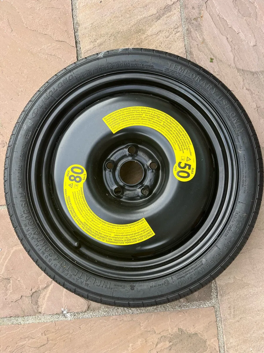 Space saver wheel 18” VW Passat - Image 1
