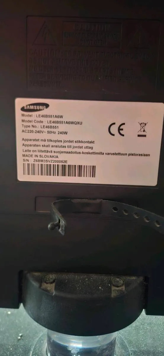 Samsung 46" LED TV - Image 3