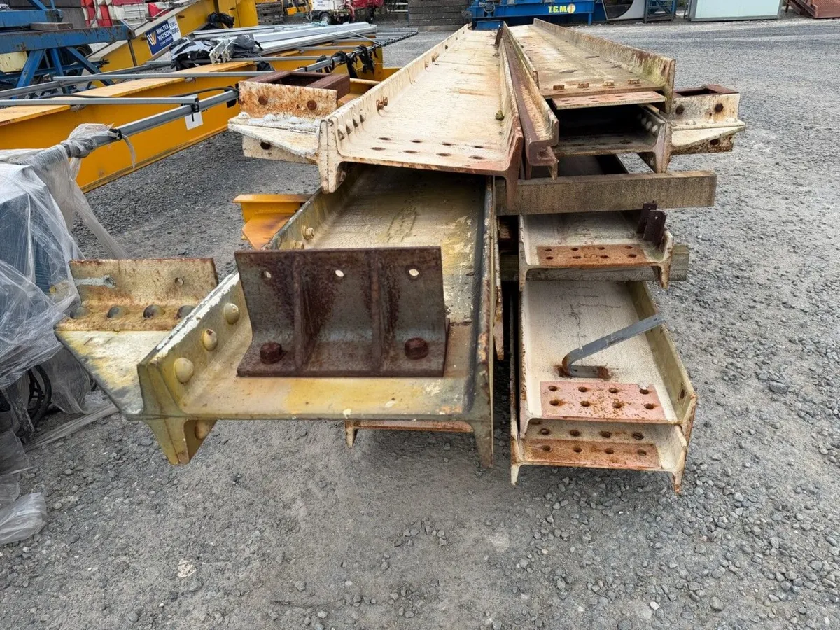 DEMAG EKKE 2 TON OVERHEAD CRANE & RAILS - Image 3