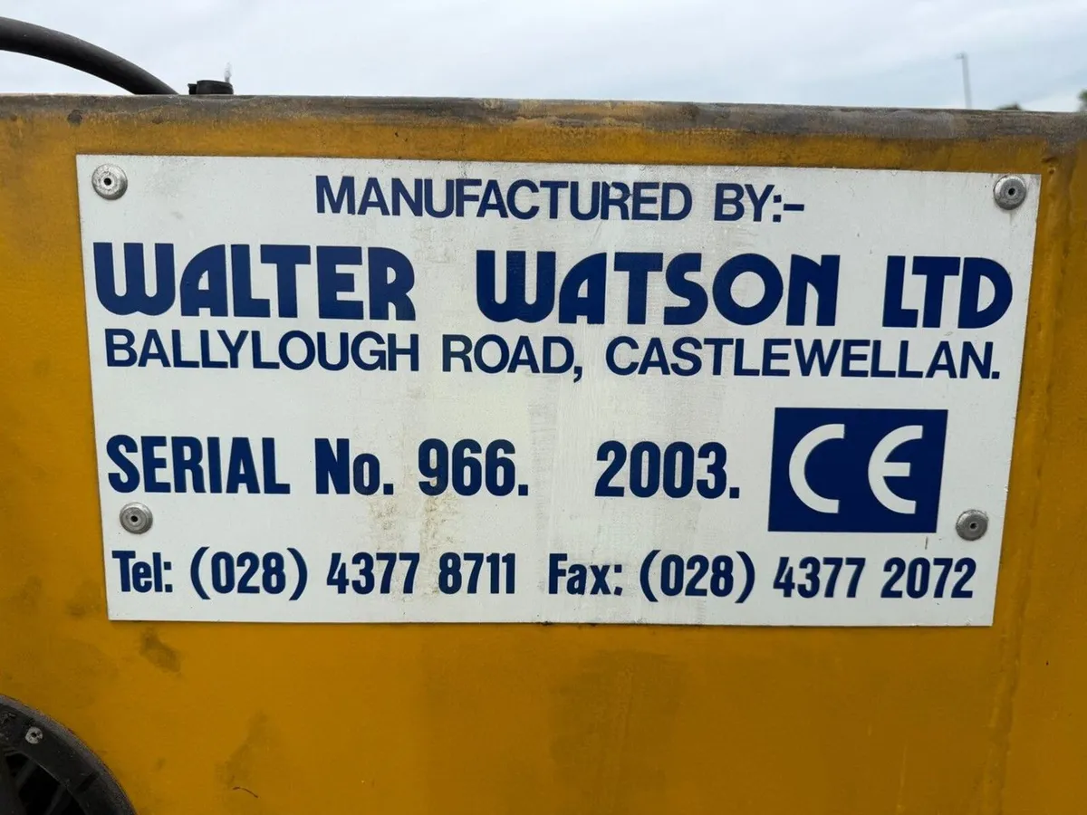WALTER WATSON 1600KGS SWING CRANE - Image 4
