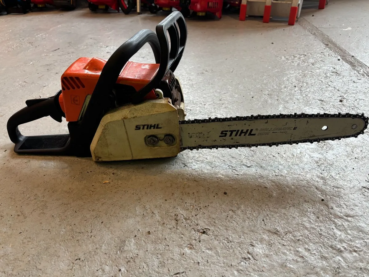 STIHL MS 170 PETROL CHAINSAW - FOR SALE - Image 4