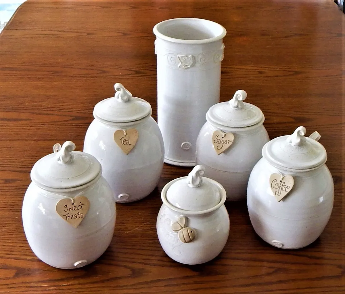 Collection of Handmade Ballyelland Pottery Pieces - Image 2