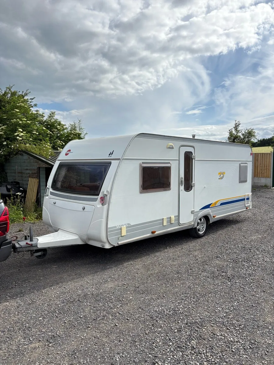 Burstner 4 Berth Fixed Bed Caravan - Image 1