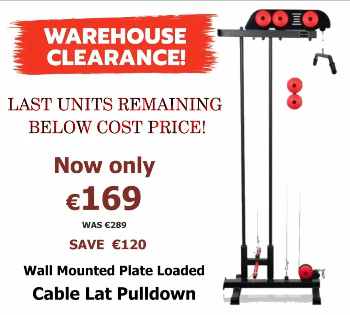 Lat Pulldown Gym Cable Pulley - Image 1