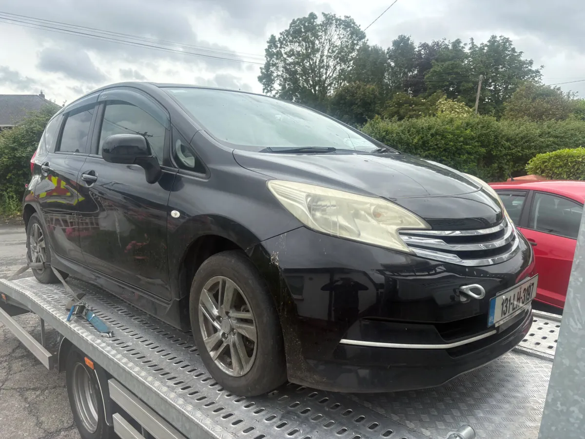 2013 Nissan Note Jap import - Image 1