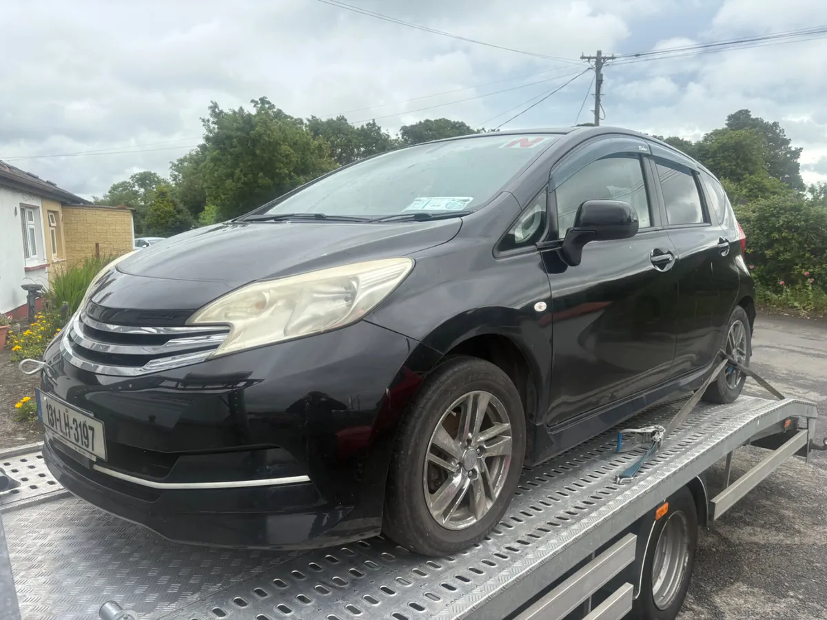2013 Nissan Note Jap import - Image 4