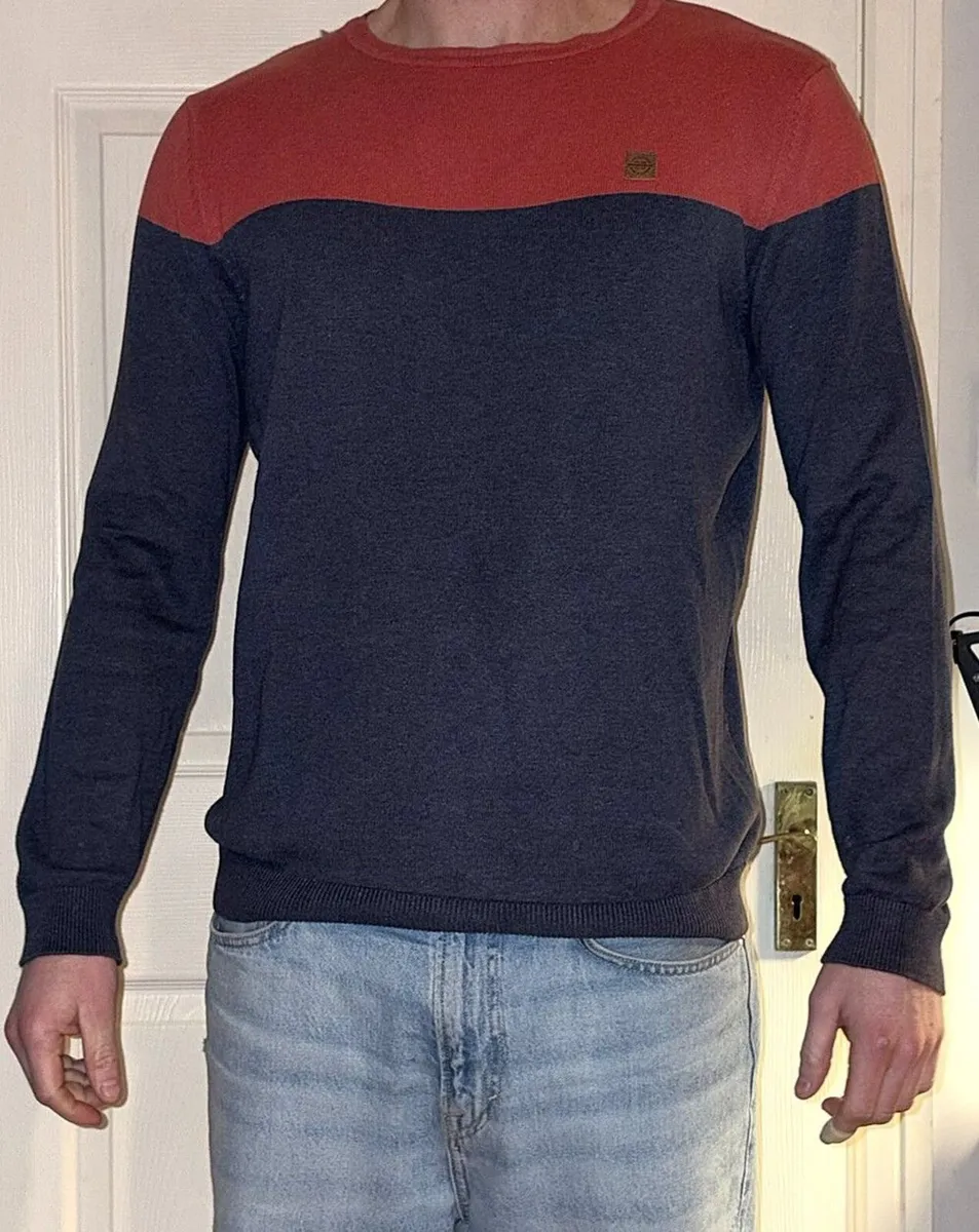 Navy and Red Jumper - Image 1