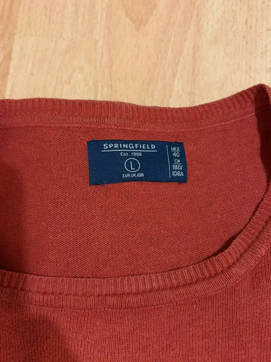 Navy and Red Jumper - Image 3