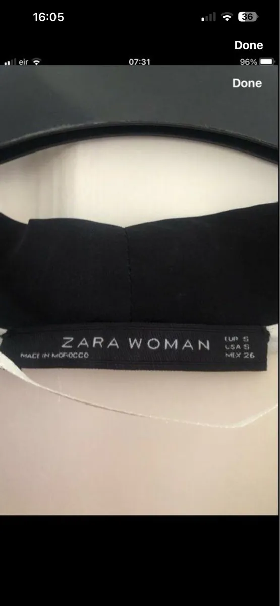 Ladies Zara blouse size S €5 - Image 3