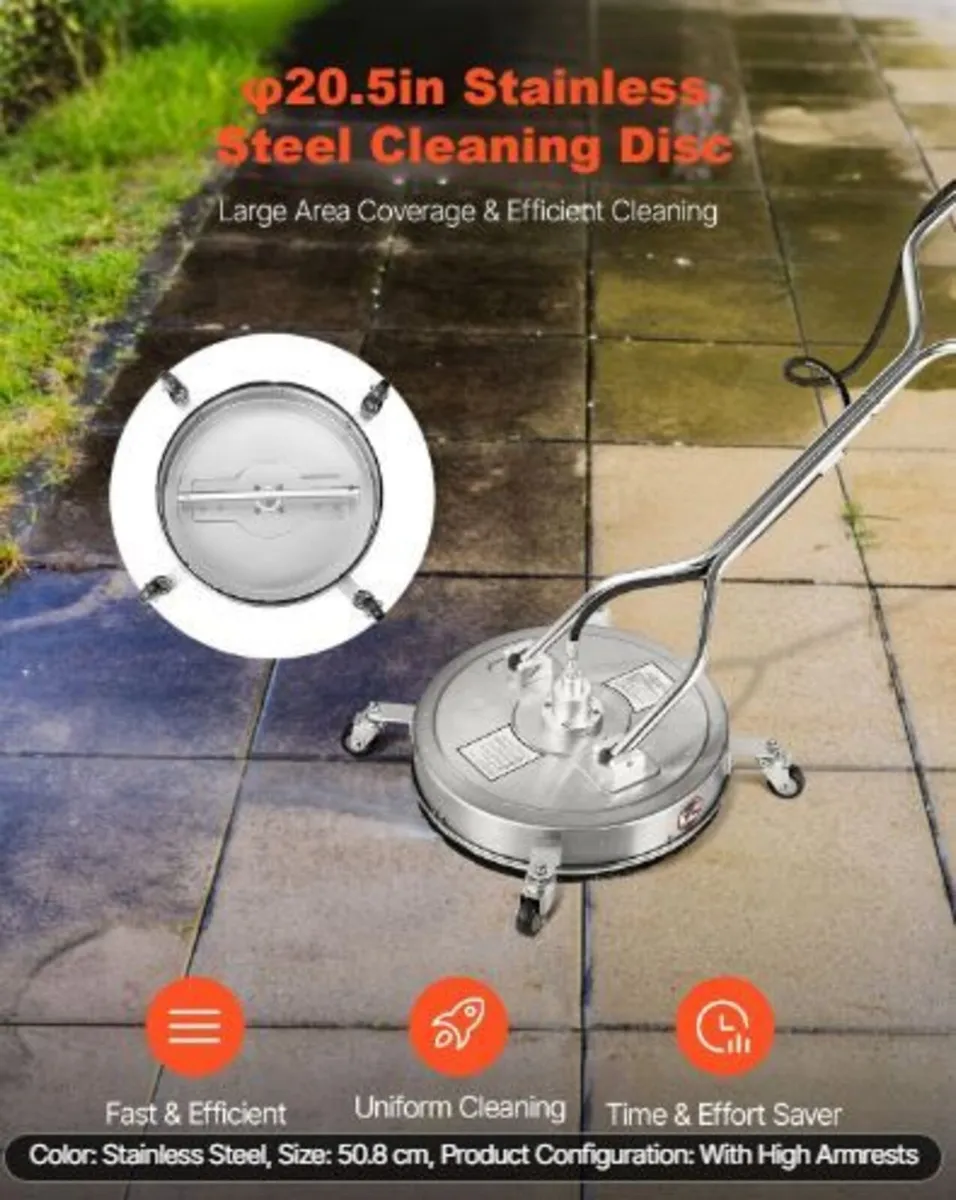 20" Pressure Washer Surface Cleaner - Image 3