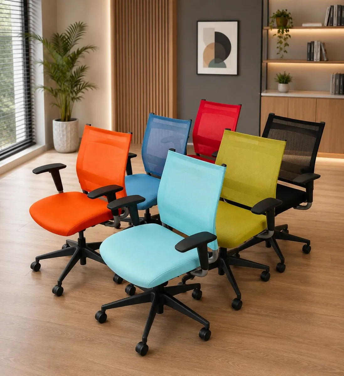 Premium Ergonomic Office Chair – SitOnIt Wit - Image 1