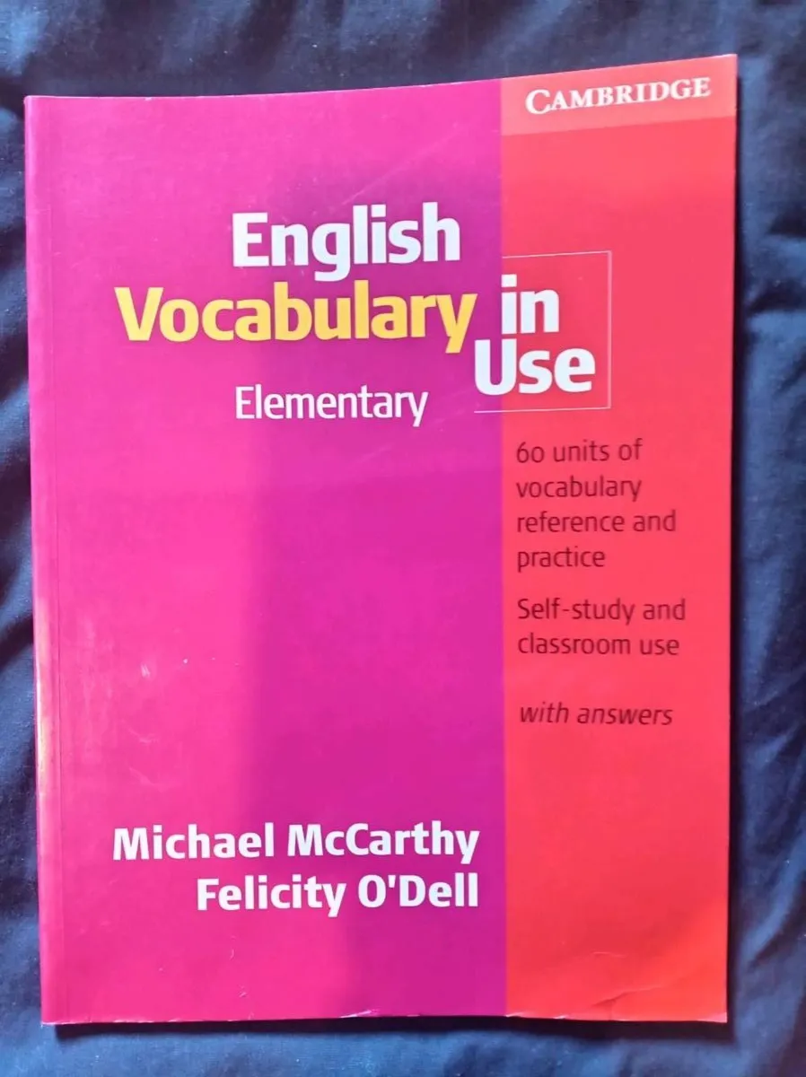 English Vocab Book - 4th-5th class -Primary School - Image 1