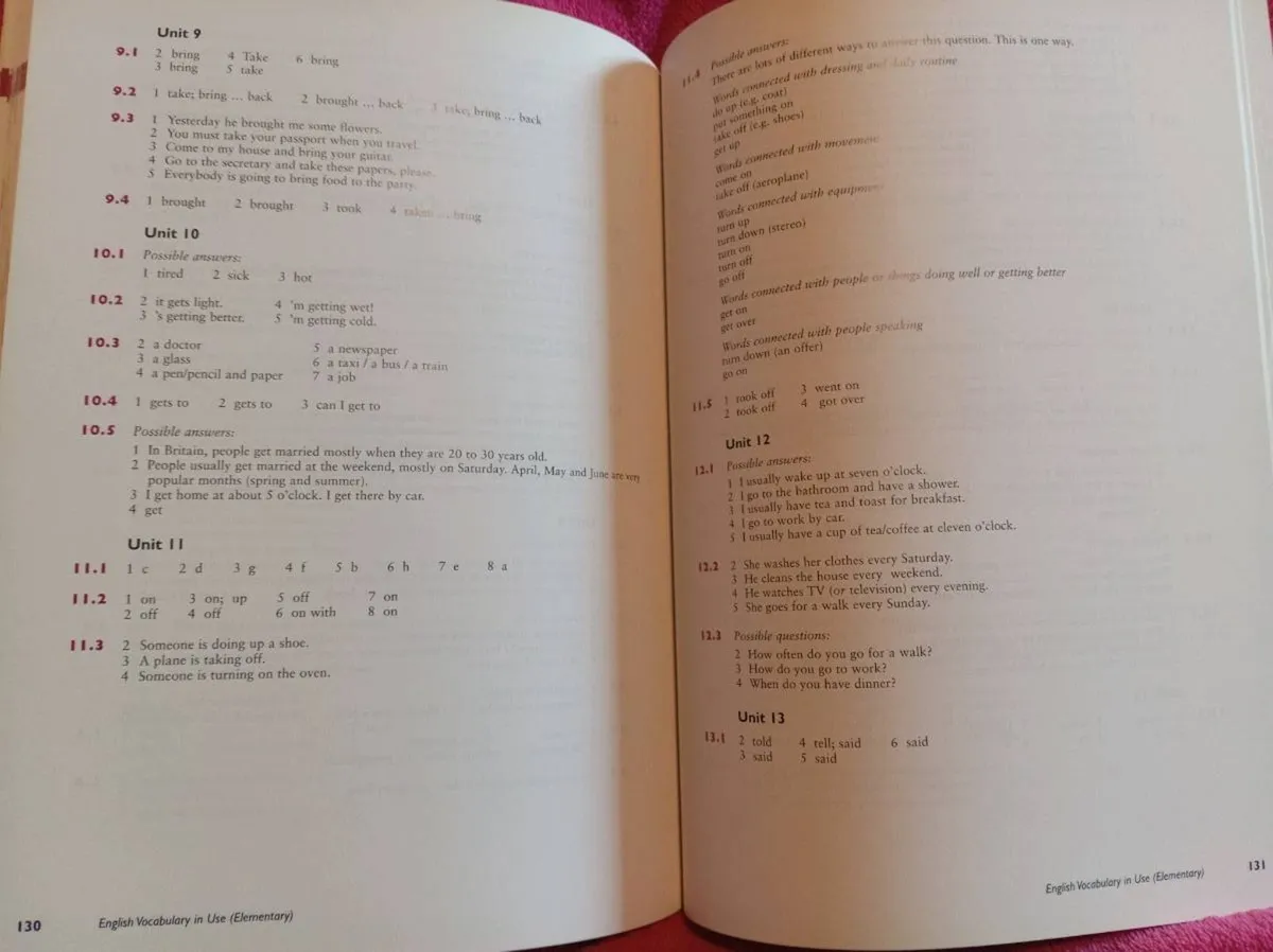 English Vocab Book - 4th-5th class -Primary School - Image 3