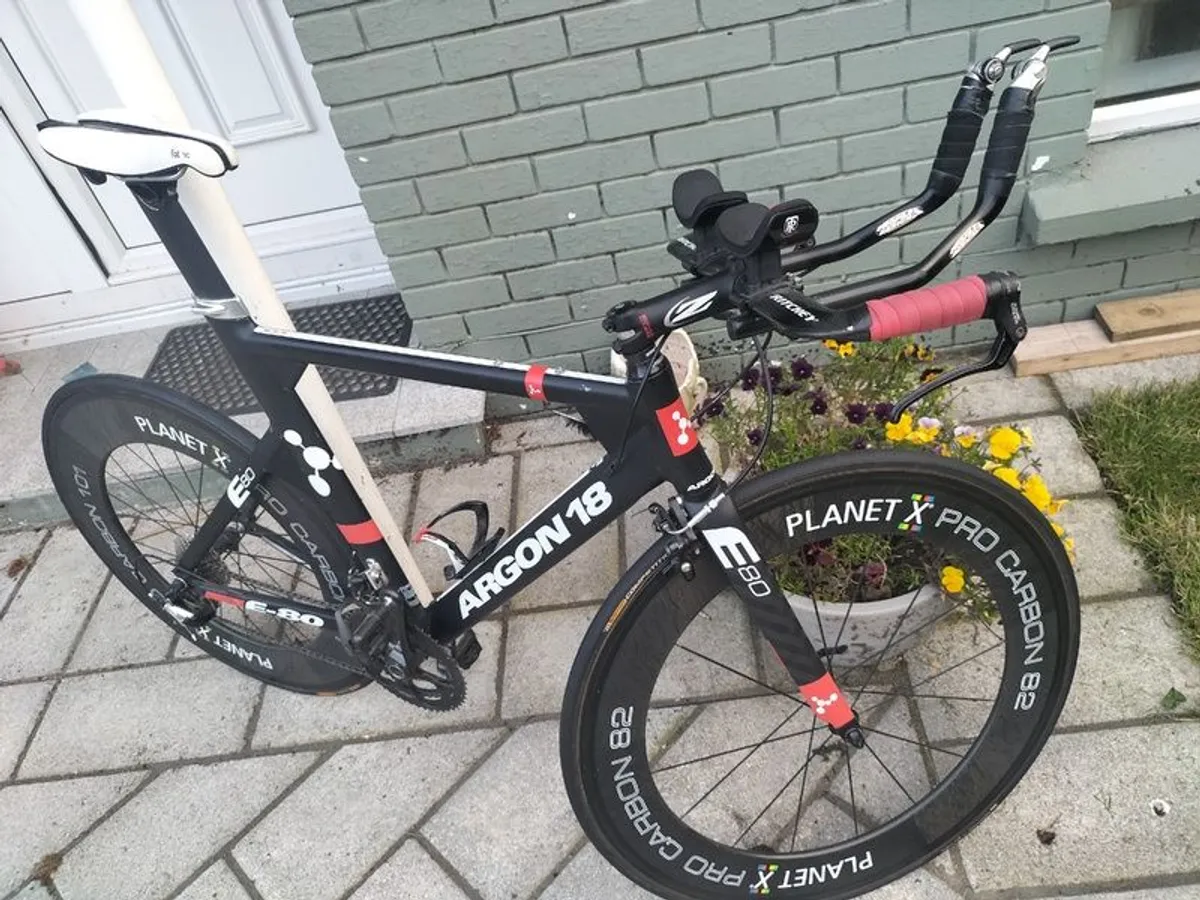 TT Bike Argon 18 E-80 56/58 - Image 2