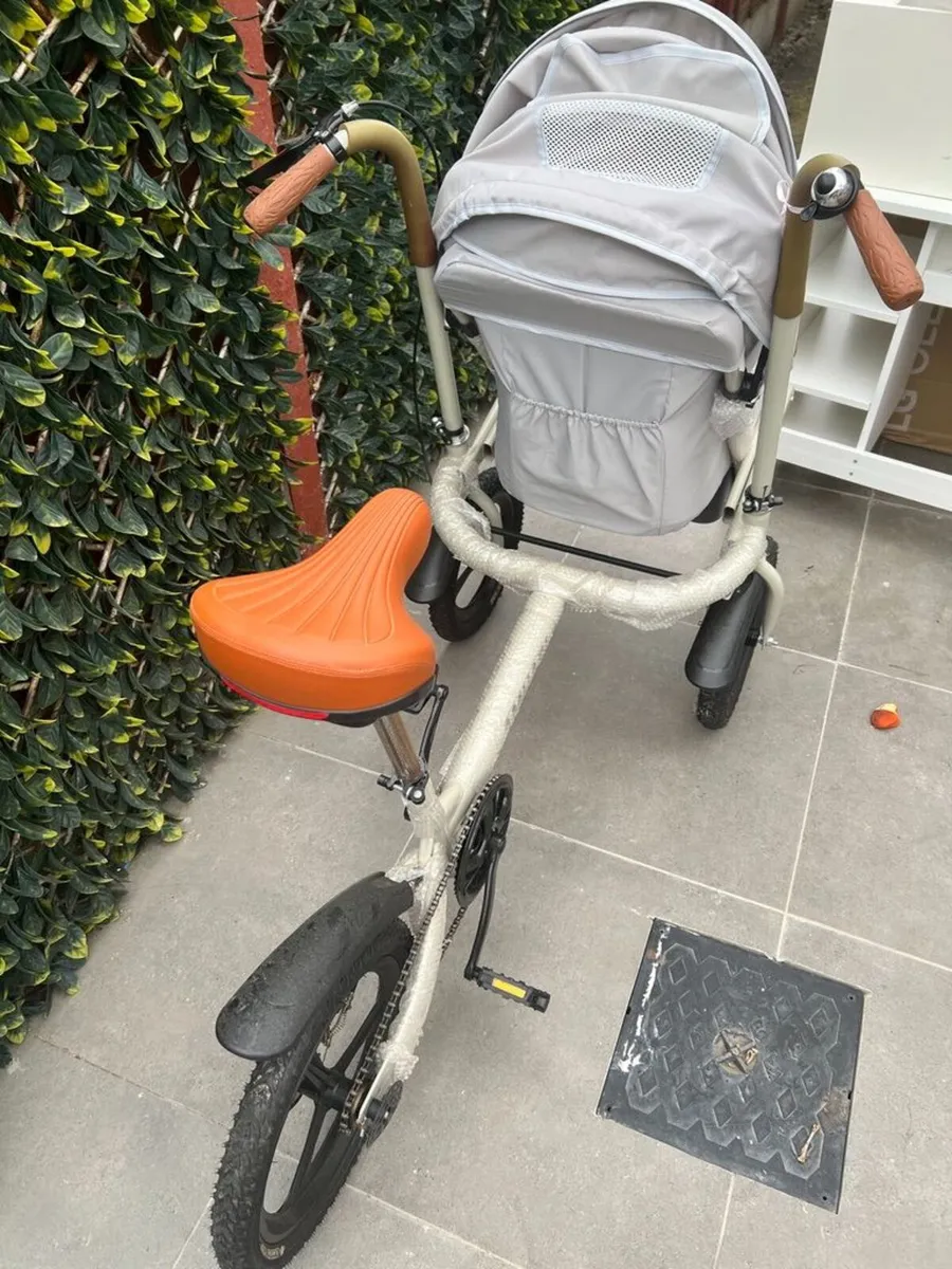 🚴‍♂️ [Dublin] Near New Parent-Child 3-Wheel Strol - Image 3