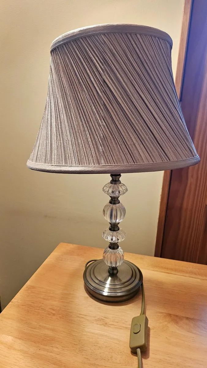 Metallic Gold Lamp, electric - Image 1