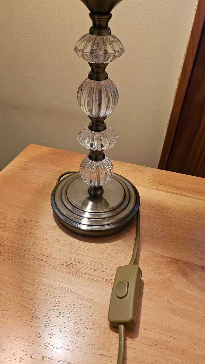 Metallic Gold Lamp, electric - Image 2