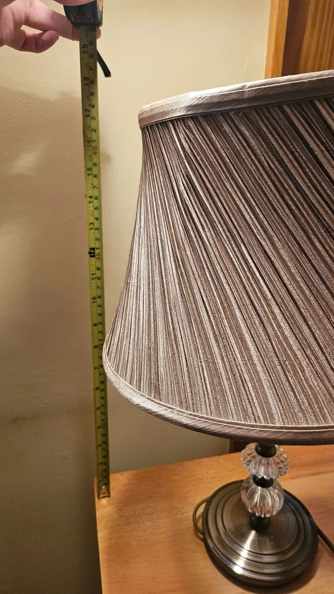 Metallic Gold Lamp, electric - Image 3