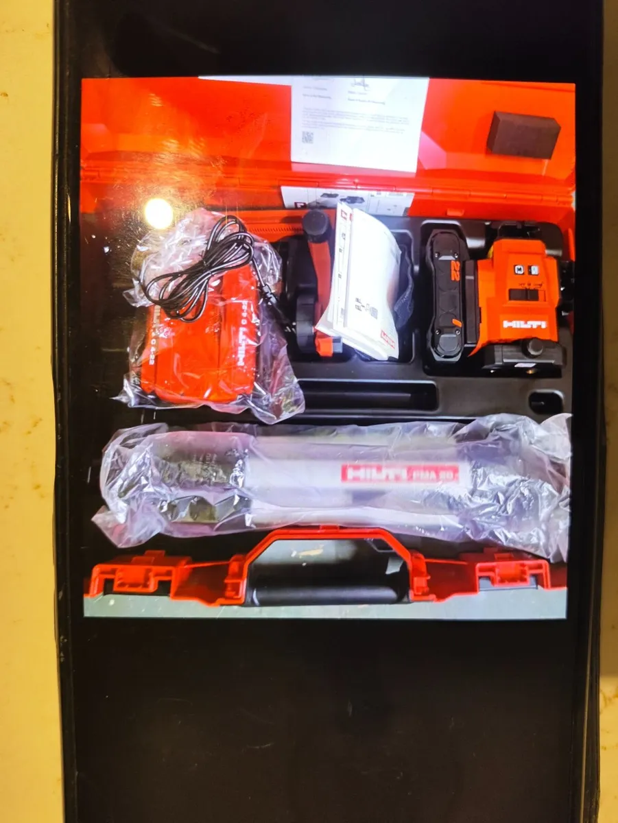 Hilti pm 50  green laser. Brand new