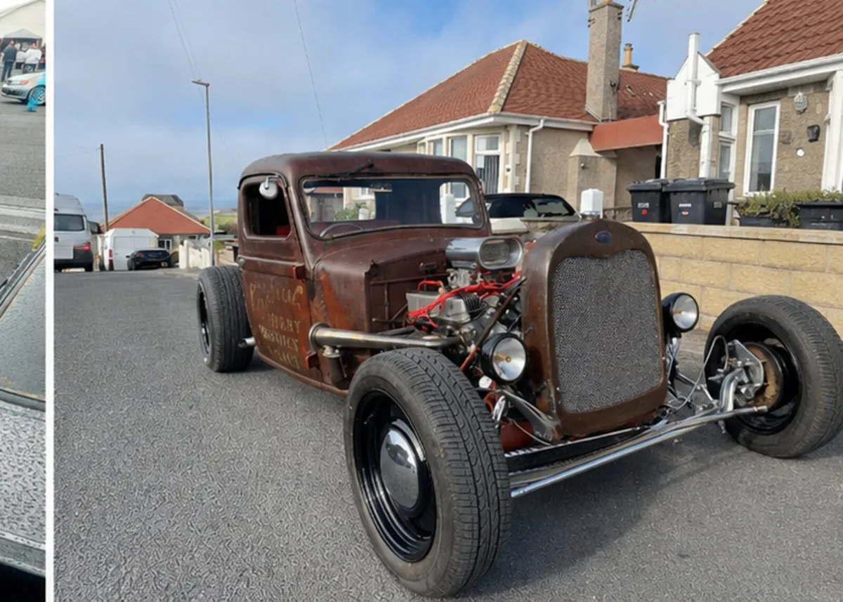 1945 all steel ford pickup street rod - Image 2