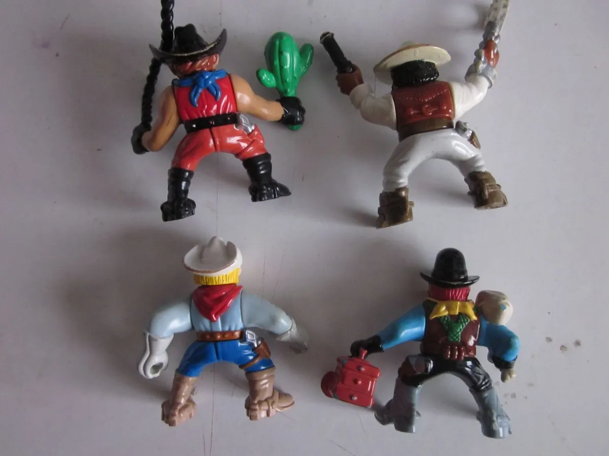 Fisher Price 1996 Wild West Figures X4 - Image 3