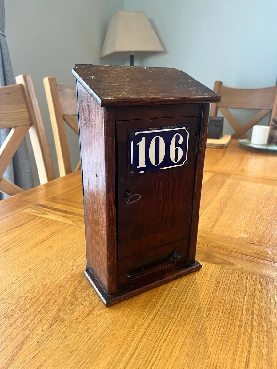 Antique French Letterbox - Image 2