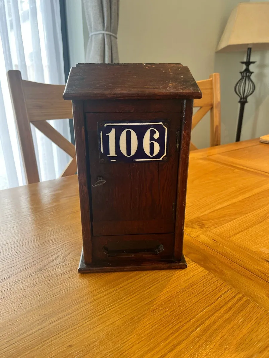 Antique French Letterbox - Image 3