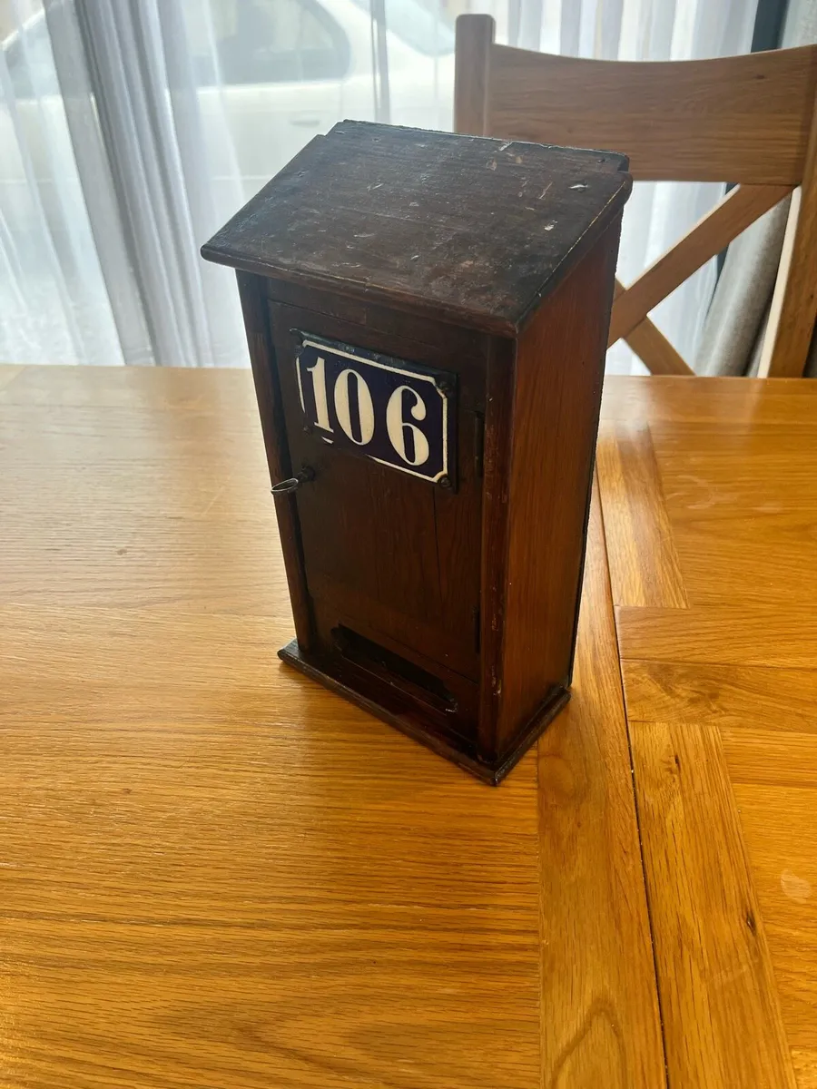 Antique French Letterbox - Image 4