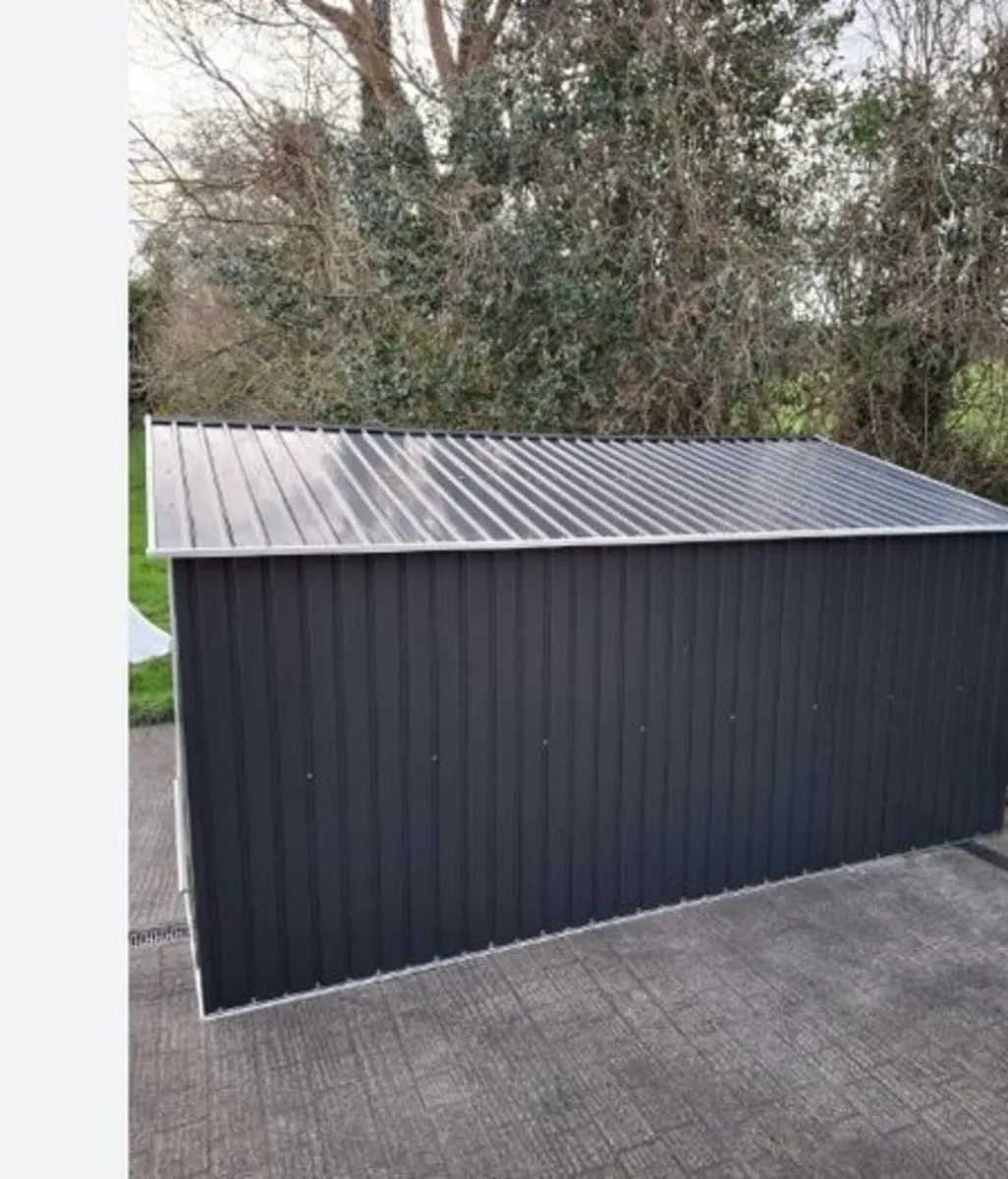13ft x 11ft Metal Shed - Image 4