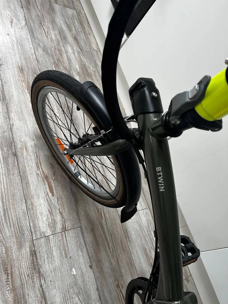 E-Folding Bike-Green Colour- Like brand new - Image 3