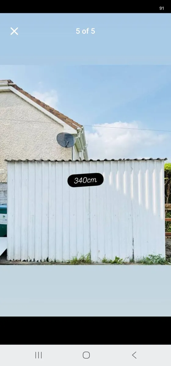 Sliver garden shed - Image 1