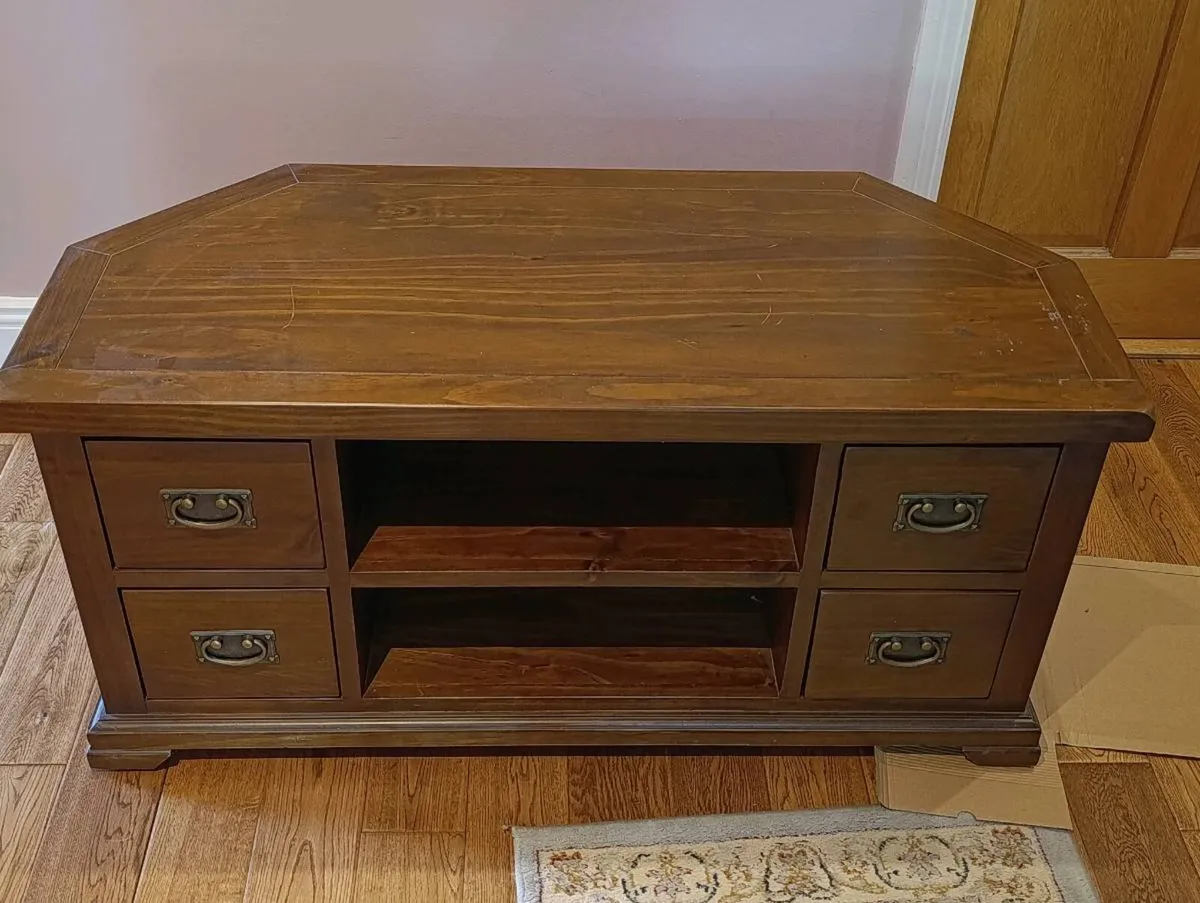 Corner TV Multimedia Unit - Image 4