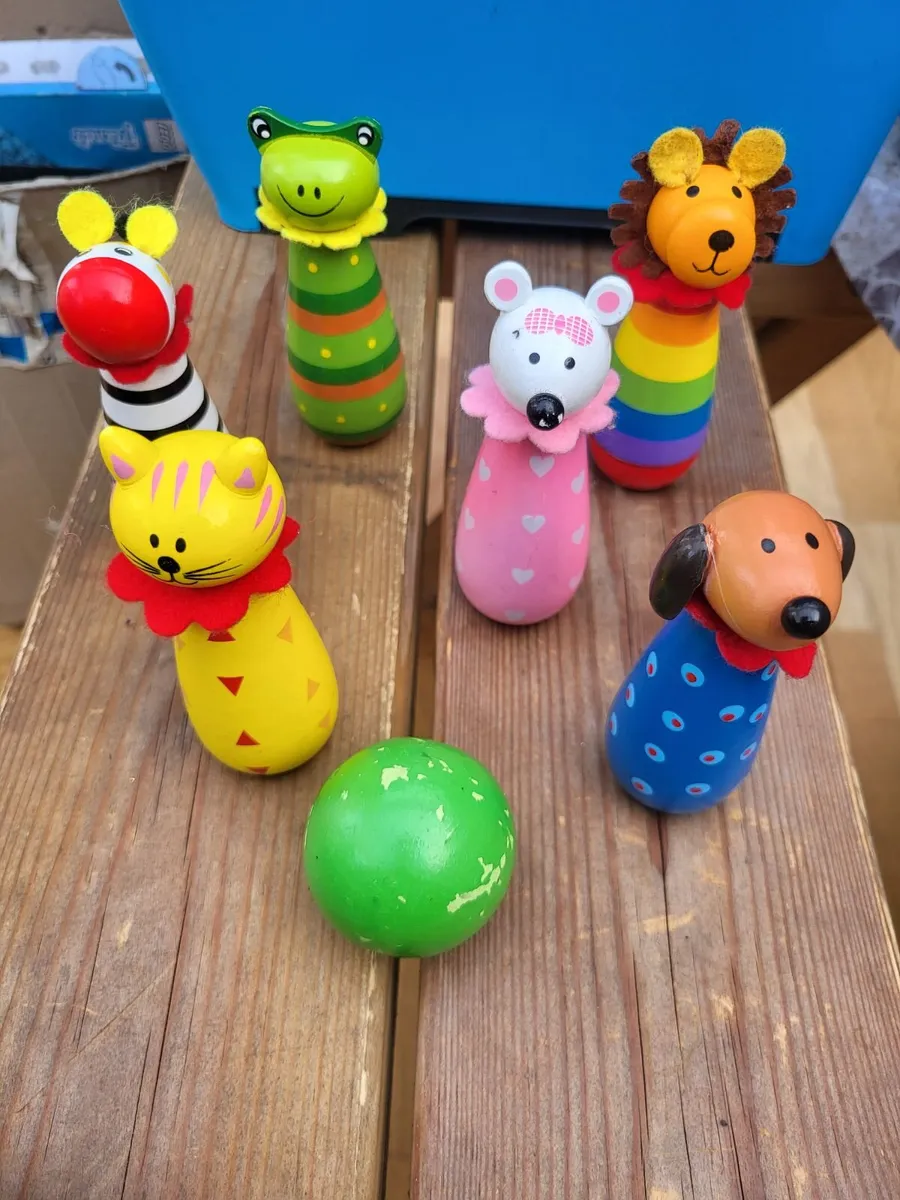 Wooden Skittles - Image 1